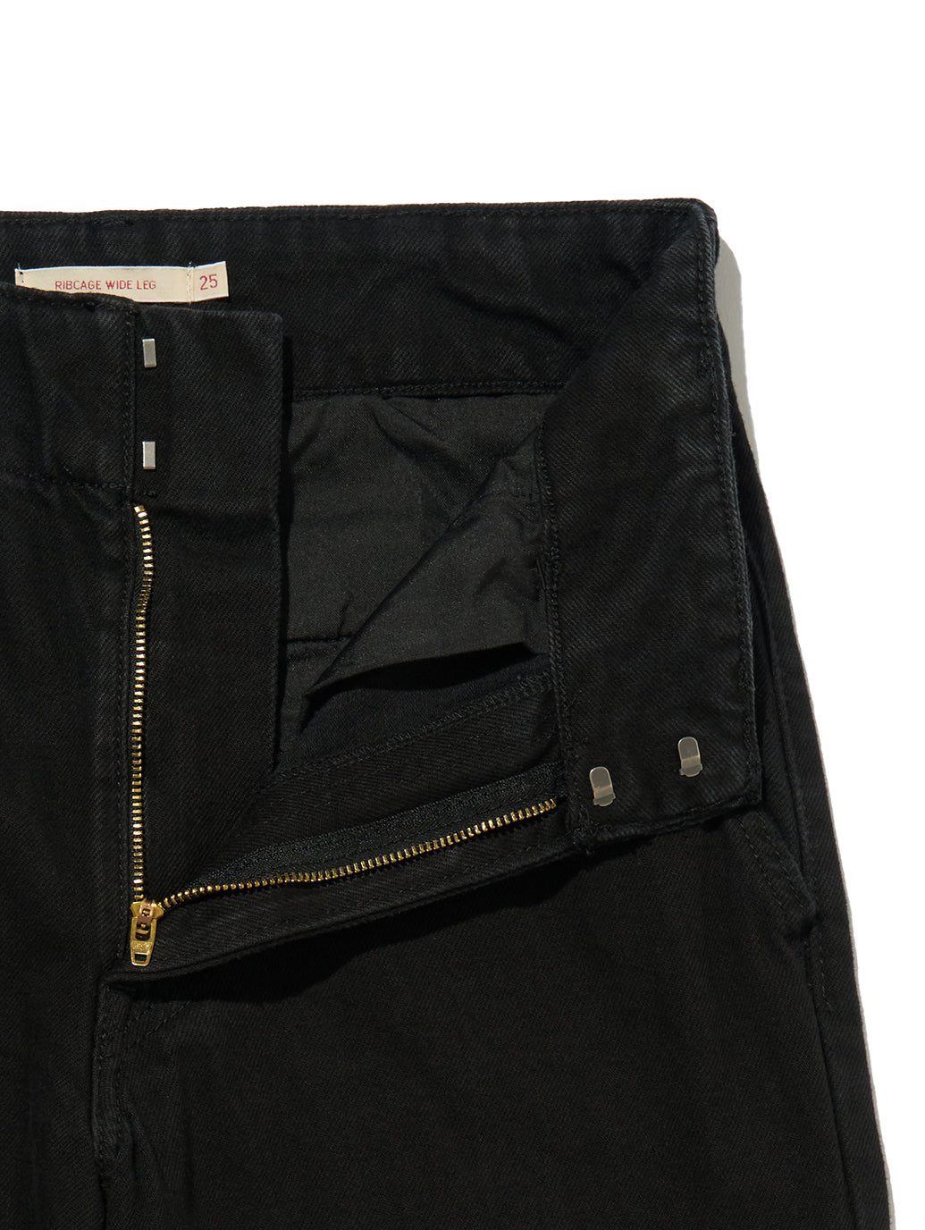 RIBCAGE WIDE LEG ブラック TAILOR CHASING RAIN