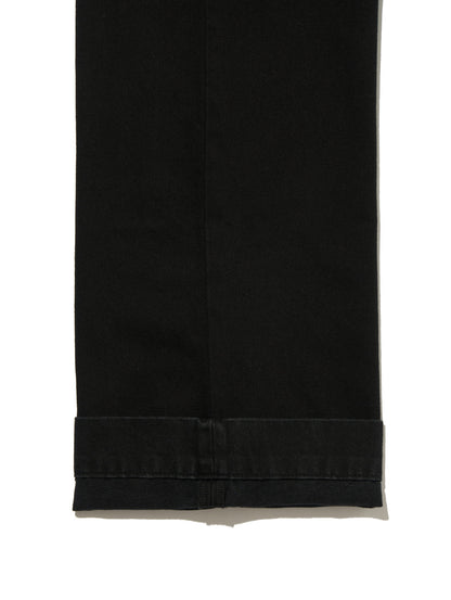 RIBCAGE WIDE LEG ブラック TAILOR CHASING RAIN