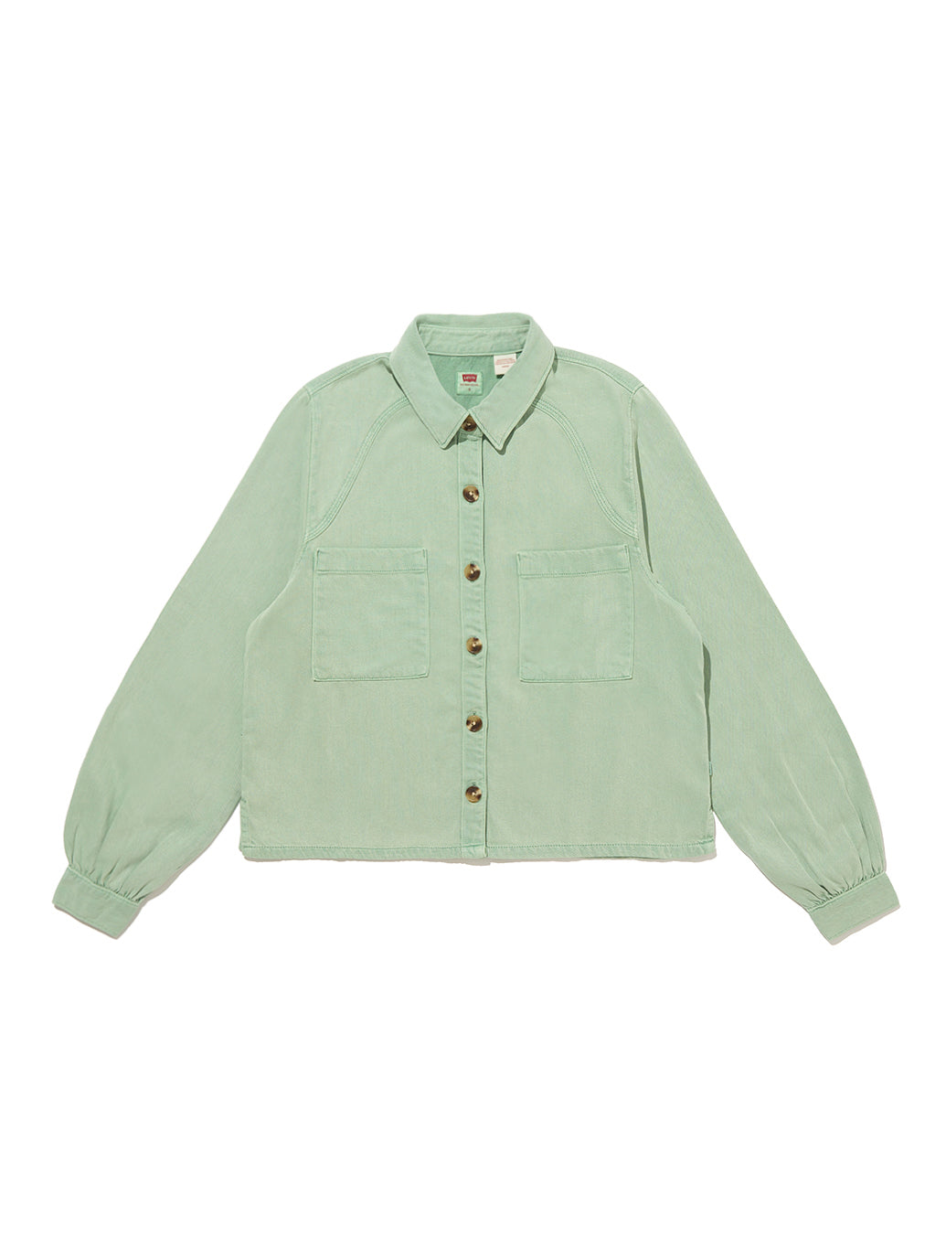 TYLA シャツ グリーン DUSTY BLUE SURF