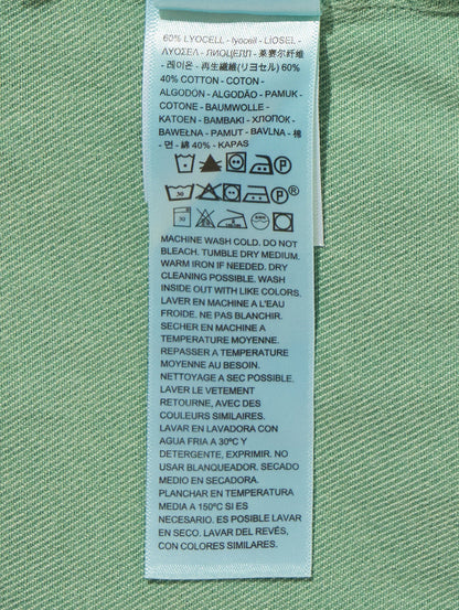 TYLA シャツ グリーン DUSTY BLUE SURF