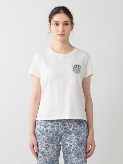 グラフィック ボックスシルエット Tシャツ