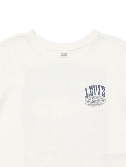 グラフィック ボックスシルエット Tシャツ