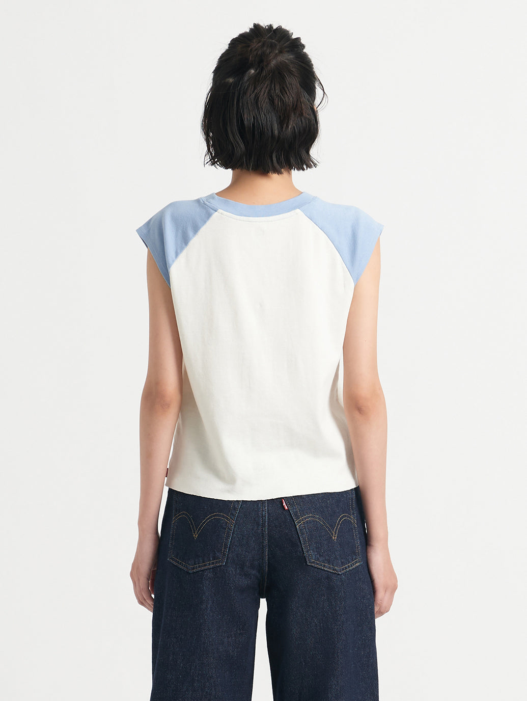 グラフィック半袖カットソー ホワイト HIPPIE PULL