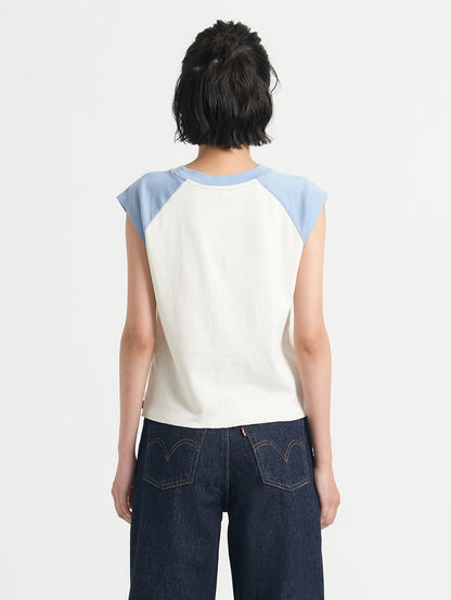 グラフィック半袖カットソー ホワイト HIPPIE PULL