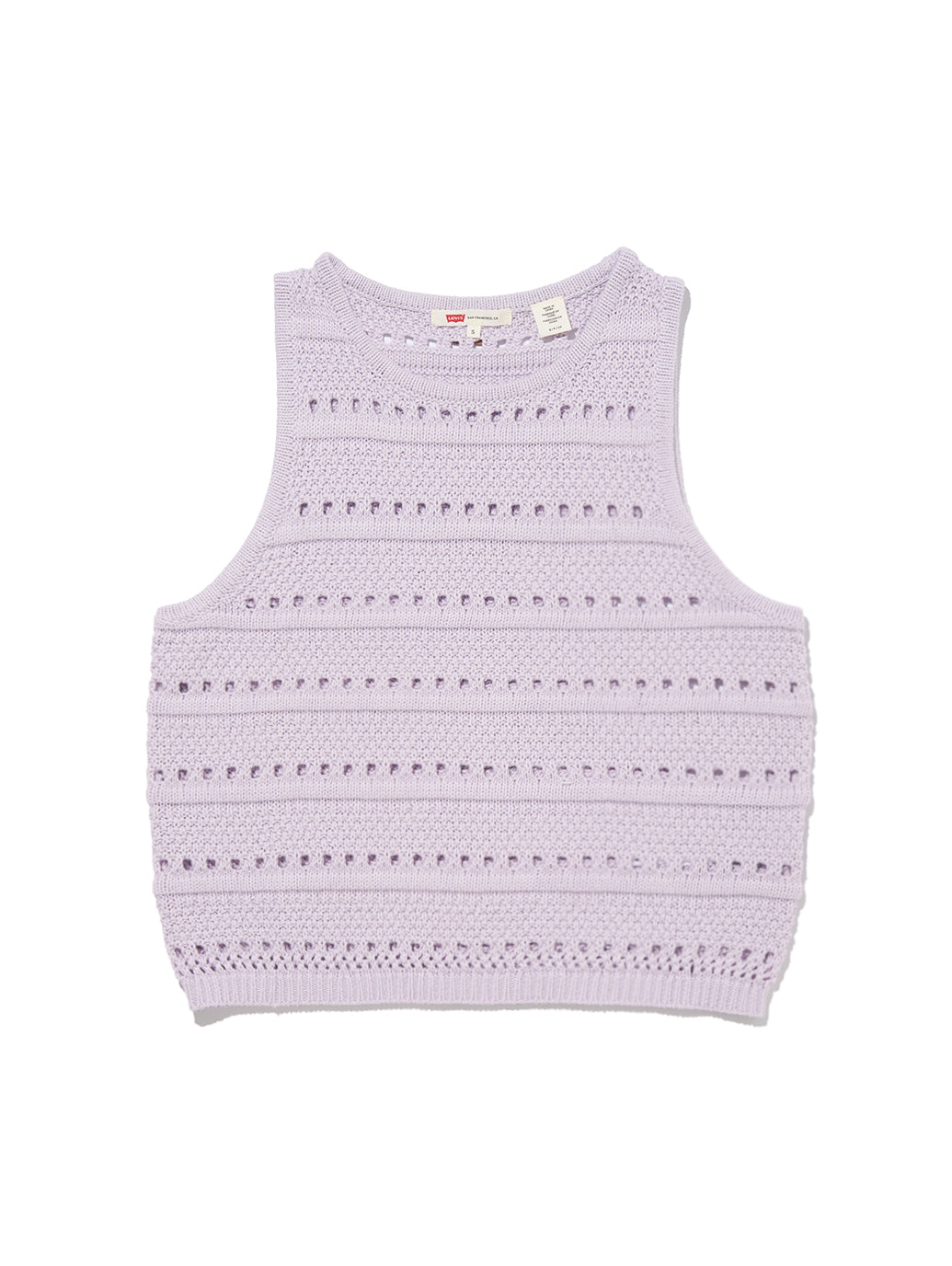 SUPERBLOOM ノースリーブトップス パープル LAVENDER BLUE