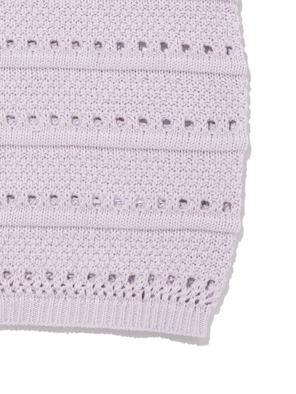 SUPERBLOOM ノースリーブトップス パープル LAVENDER BLUE