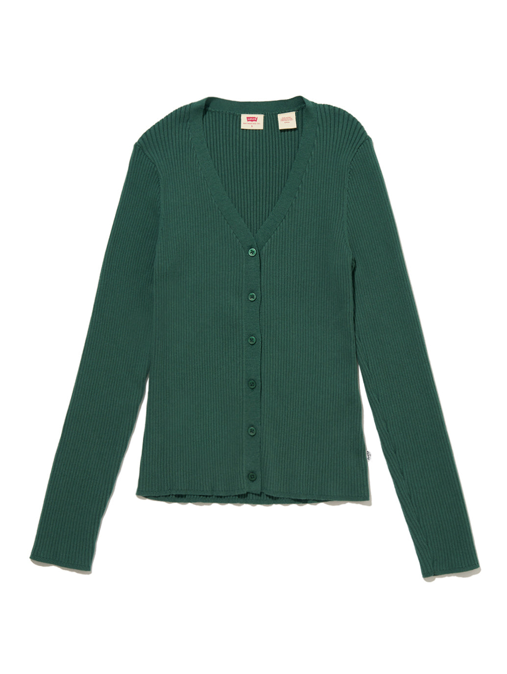 ニットカーディガン グリーン BISTRO GREEN