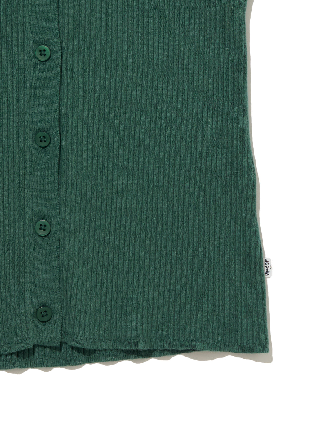 ニットカーディガン グリーン BISTRO GREEN