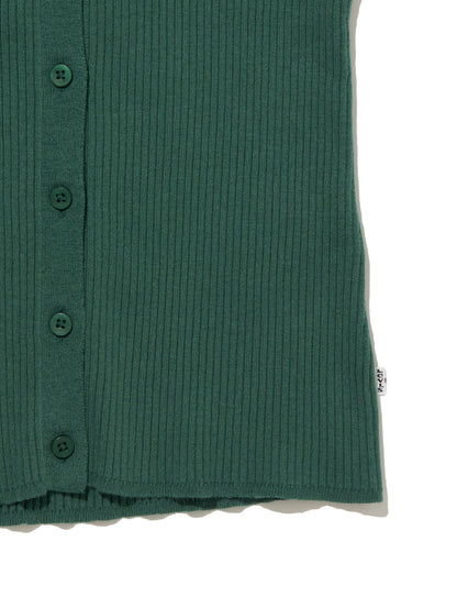 ニットカーディガン グリーン BISTRO GREEN