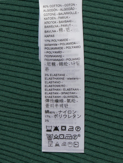 ニットカーディガン グリーン BISTRO GREEN