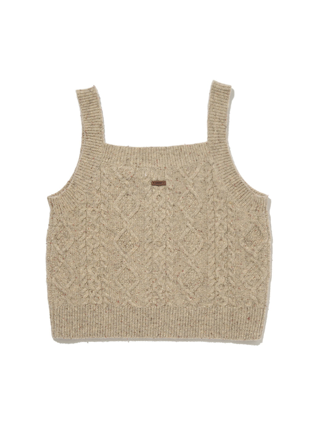 PRIMROSE ケーブルニット ベージュ OATMEAL