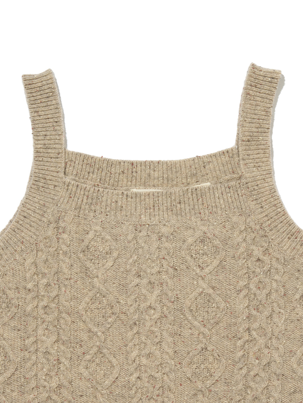 PRIMROSE ケーブルニット ベージュ OATMEAL