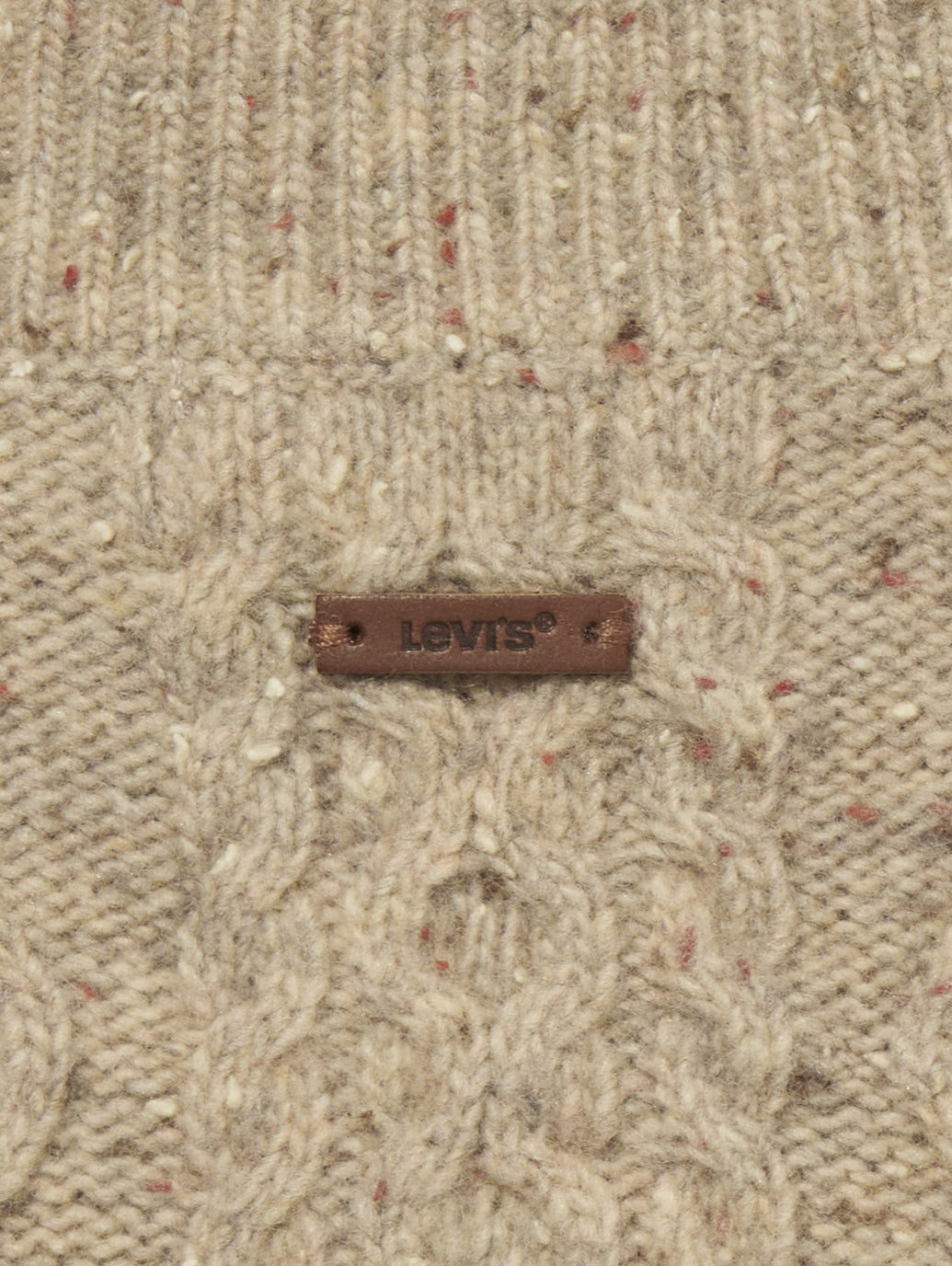 PRIMROSE ケーブルニット ベージュ OATMEAL