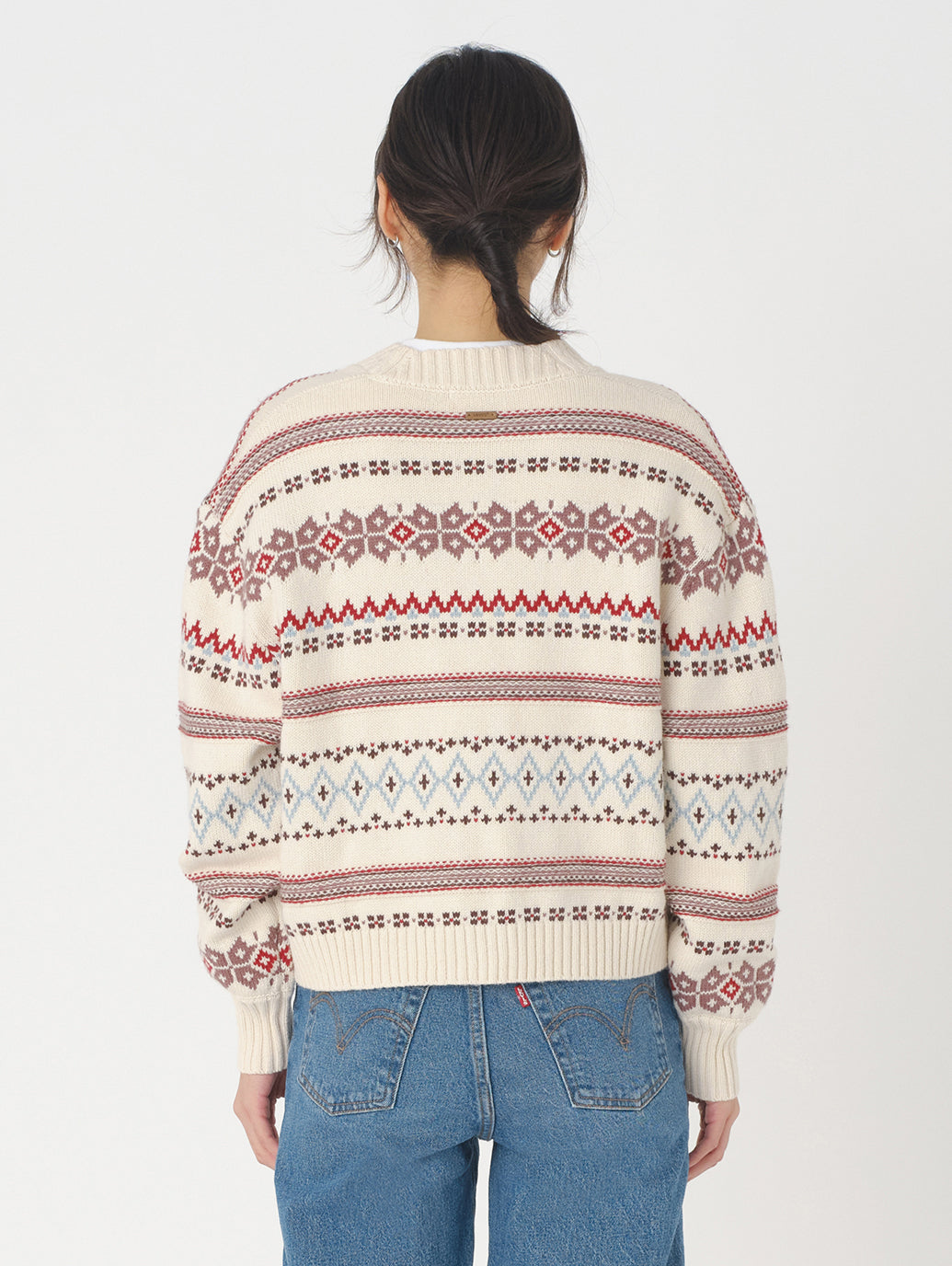 GALA FAIRISLE カーディガン ベージュ HAYLEY