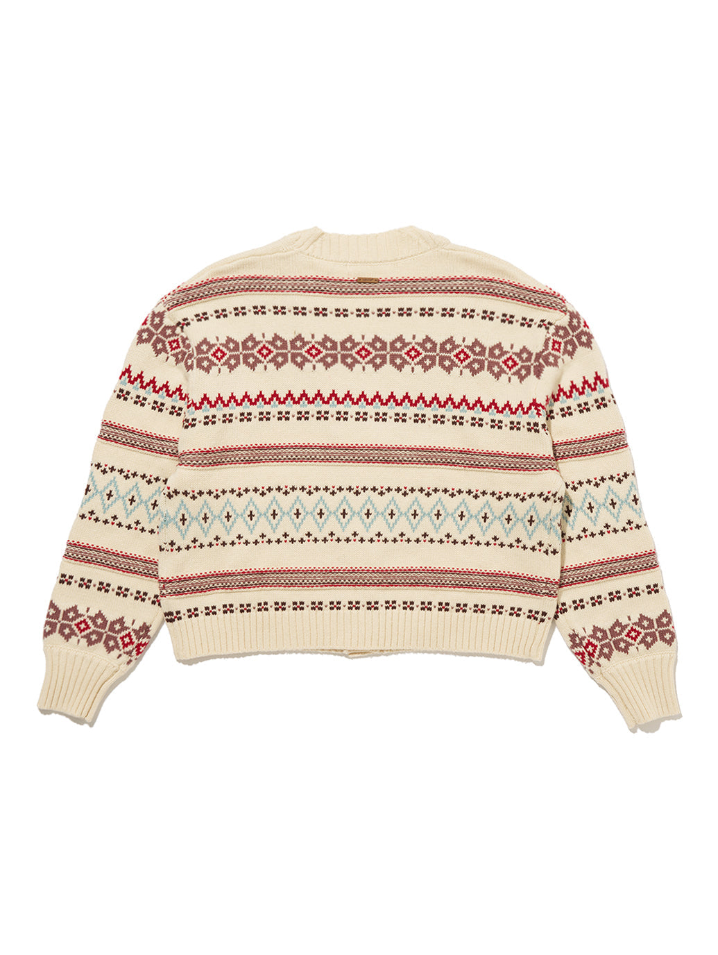 GALA FAIRISLE カーディガン ベージュ HAYLEY