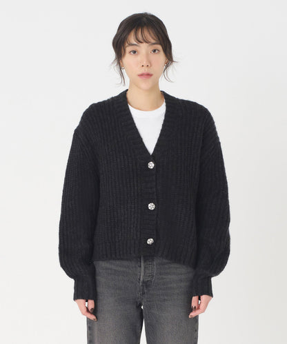 GALA FAIRISLE カーディガン ブラック CAVIAR