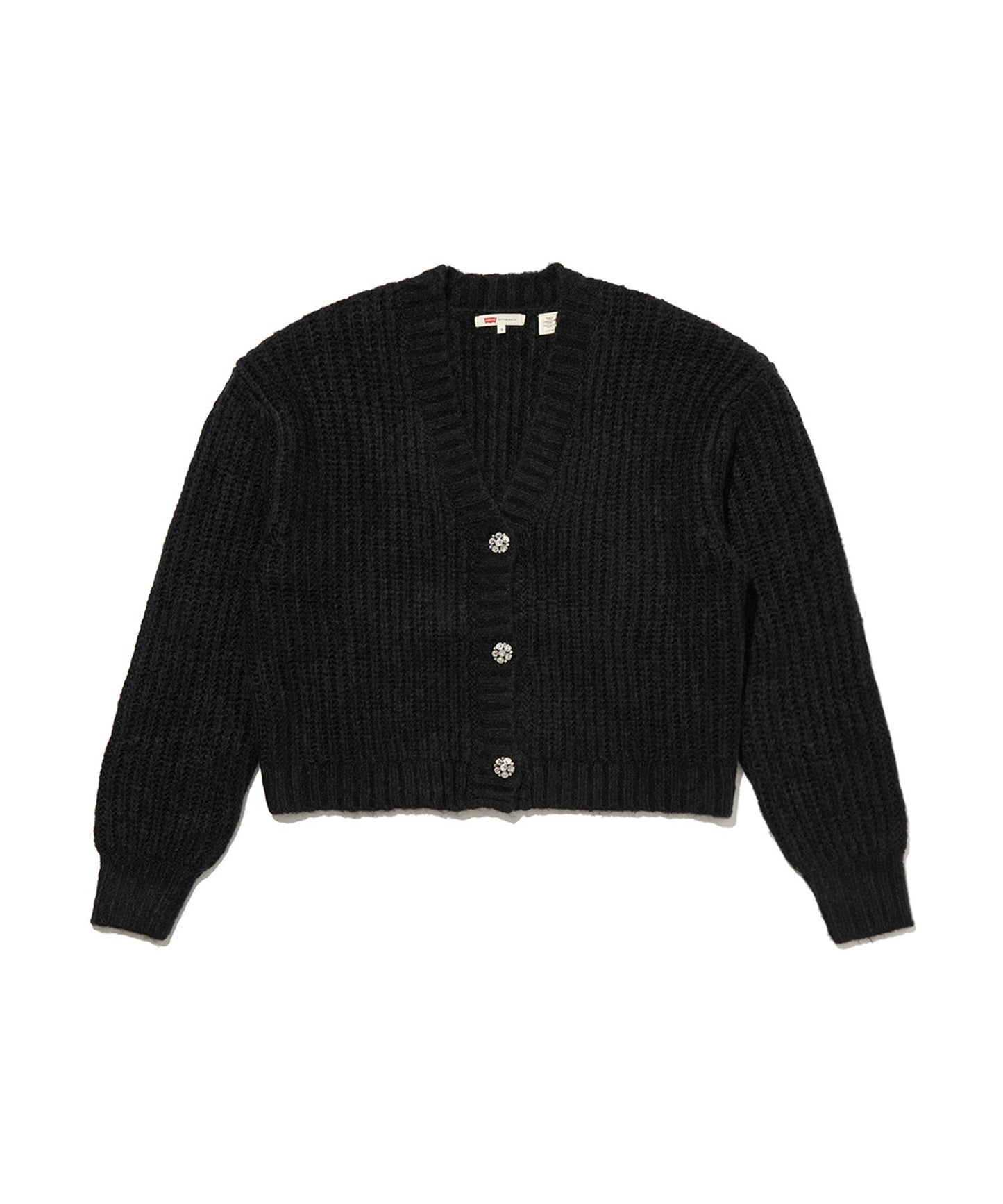 GALA FAIRISLE カーディガン ブラック CAVIAR