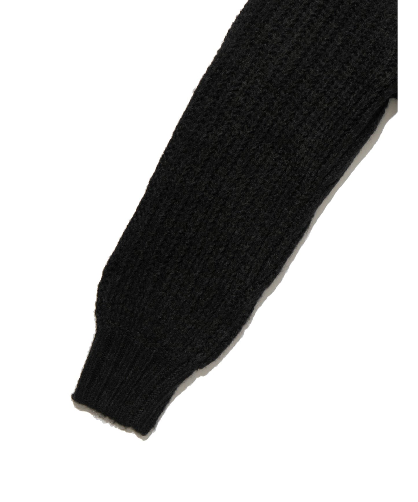 GALA FAIRISLE カーディガン ブラック CAVIAR