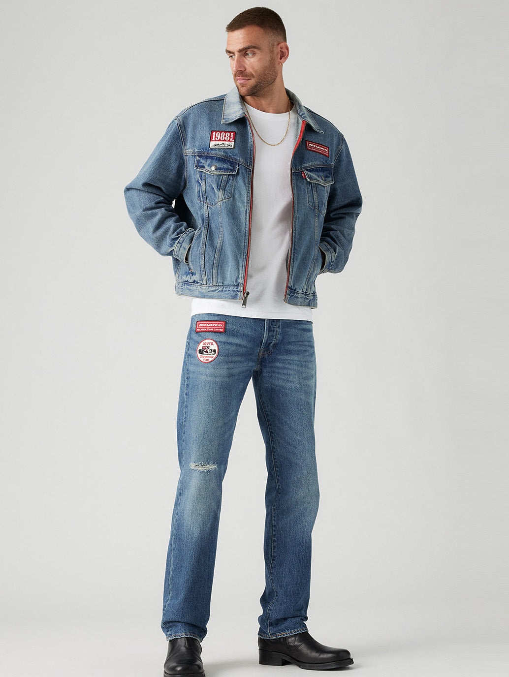 Levi's® x McLaren Racing collection ヘリテージ 501® ジーンズ