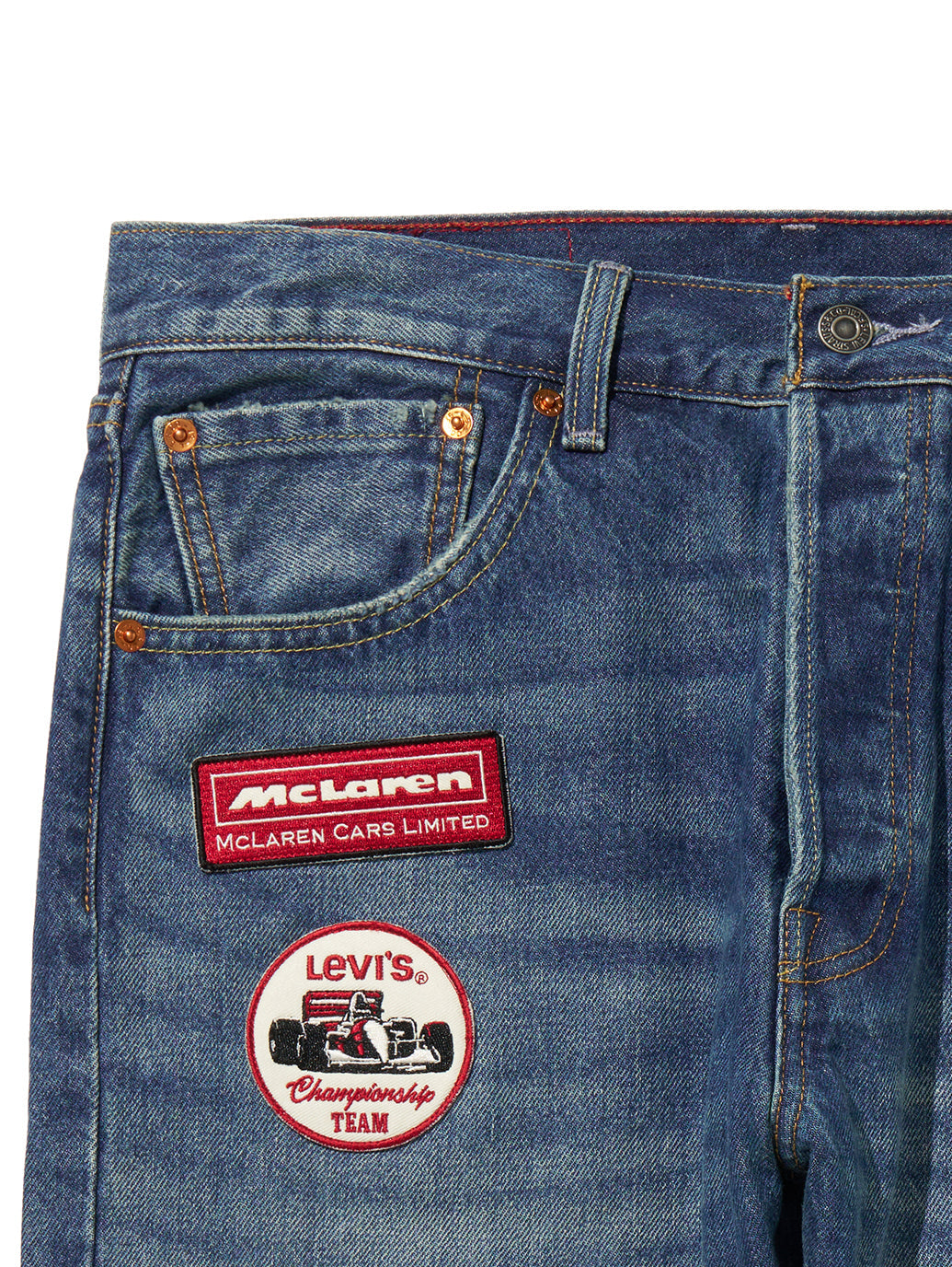Levi's® x McLaren Racing collection ヘリテージ 501® ジーンズ