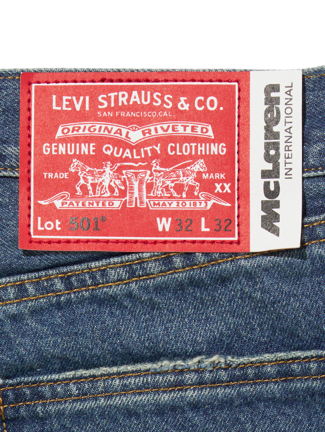 Levi's® x McLaren Racing collection ヘリテージ 501® ジーンズ