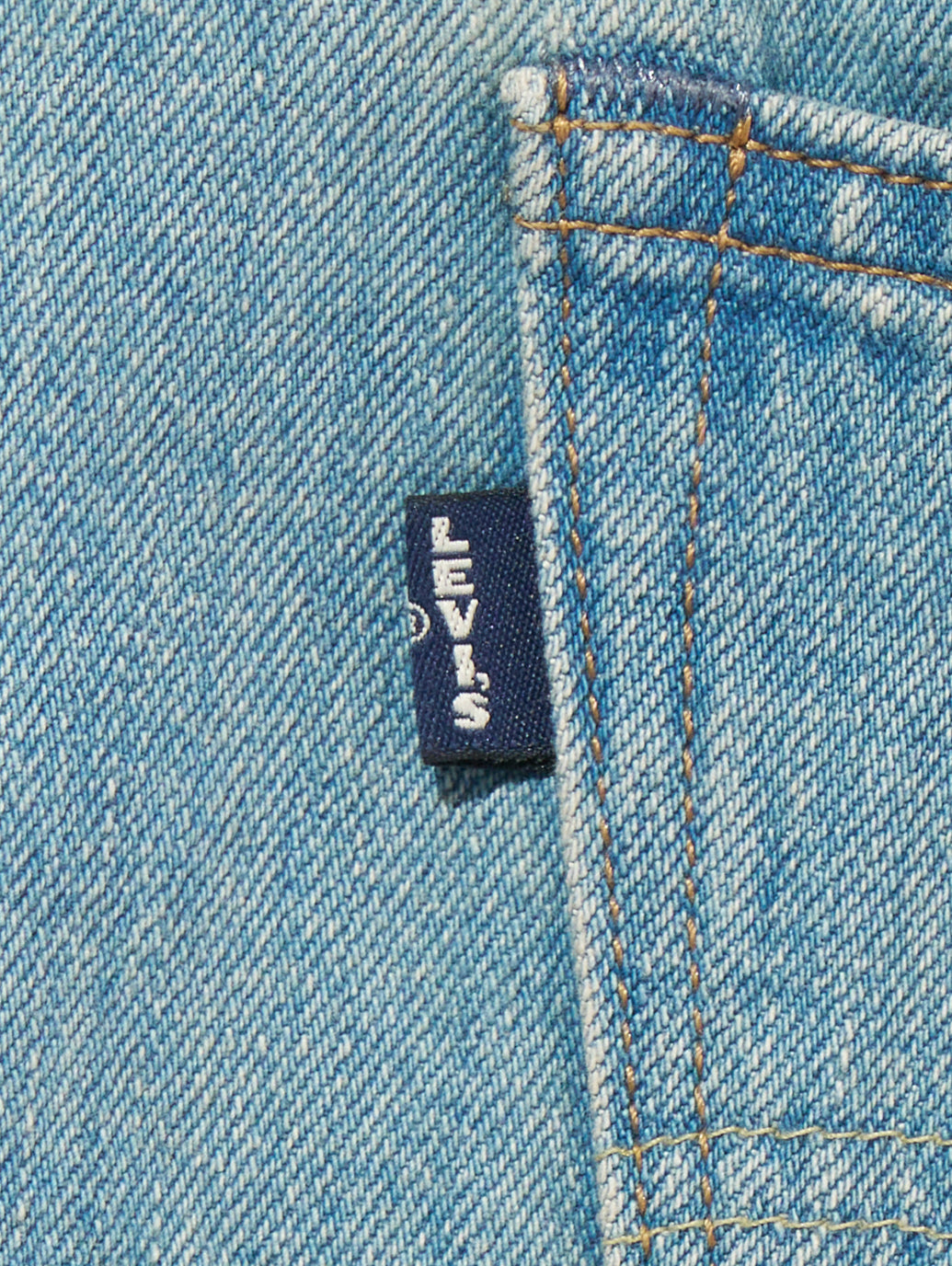 BLUETAB™ ワイドプリーツ CROP ジーンズ ライトインディゴ