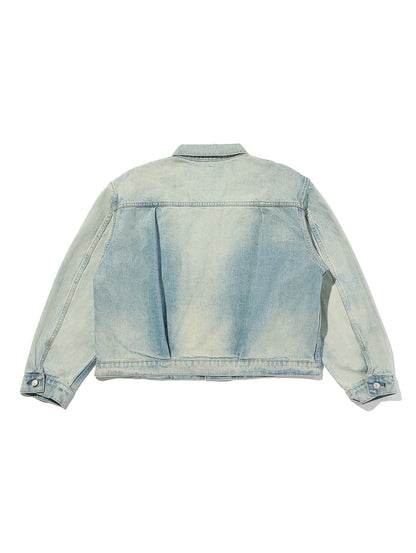 BLUETAB™ TYPE I トラッカージャケット ライトインディゴ