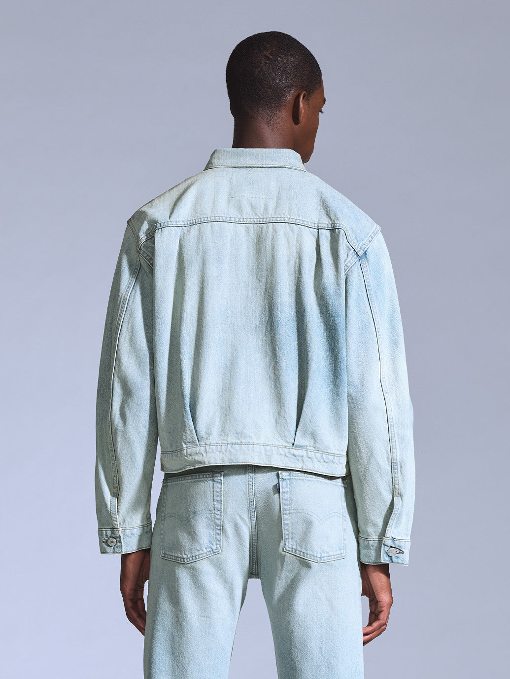 BLUETAB™ TYPE I トラッカージャケット ライトインディゴ