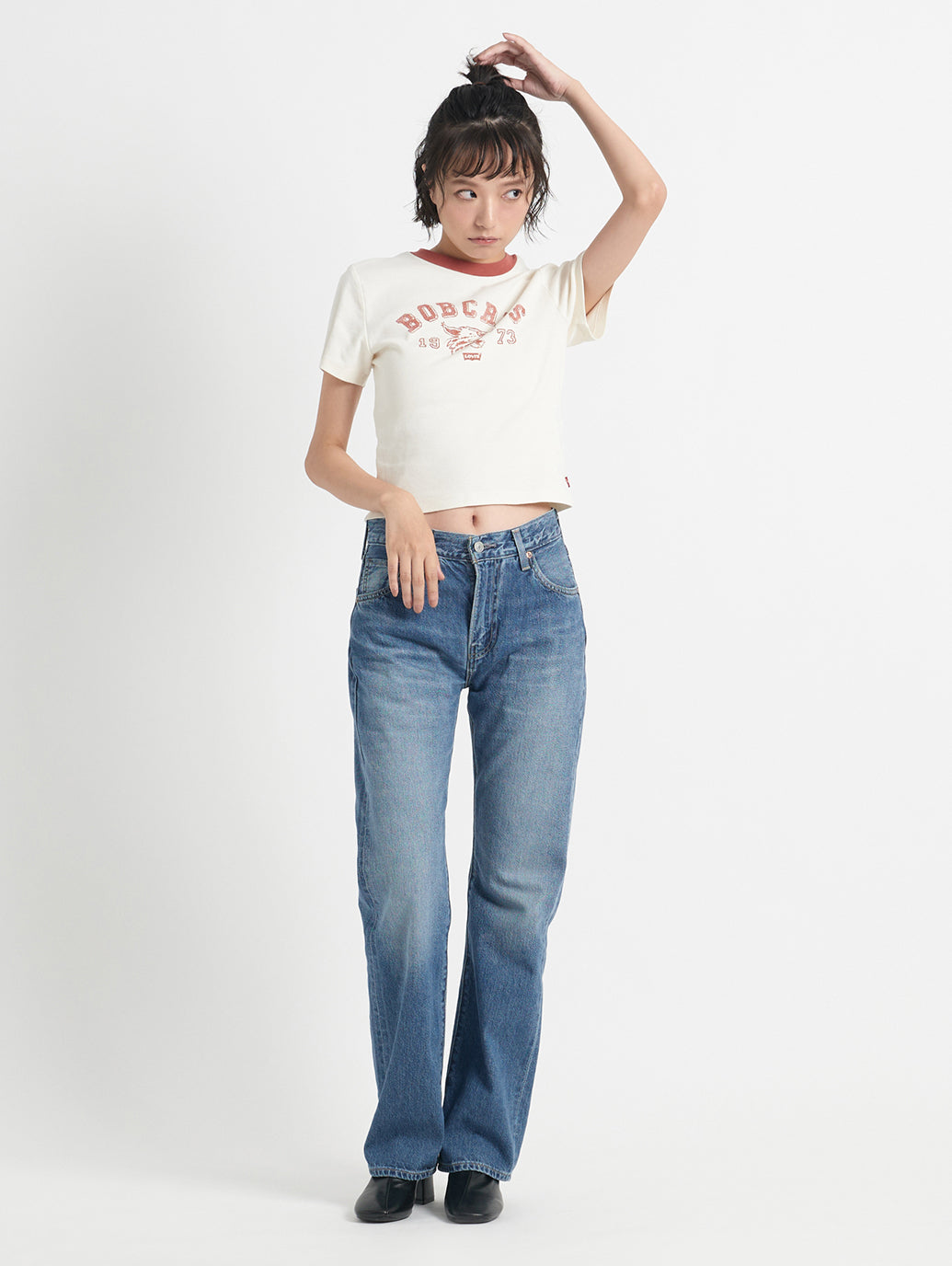 PLANK STRAIGHT ミディアムインディゴ RANCHERO MADE IN JAPAN