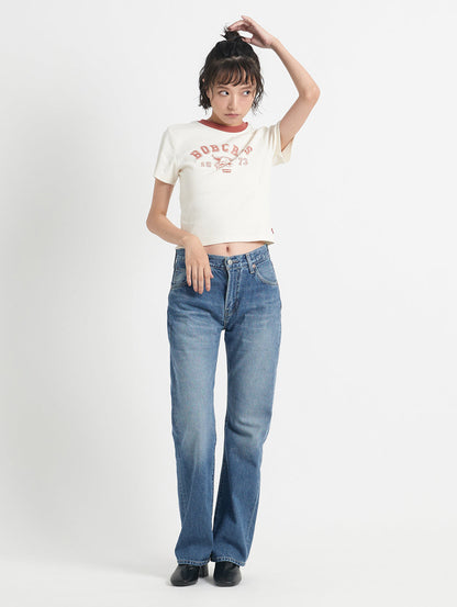 PLANK STRAIGHT ミディアムインディゴ RANCHERO MADE IN JAPAN