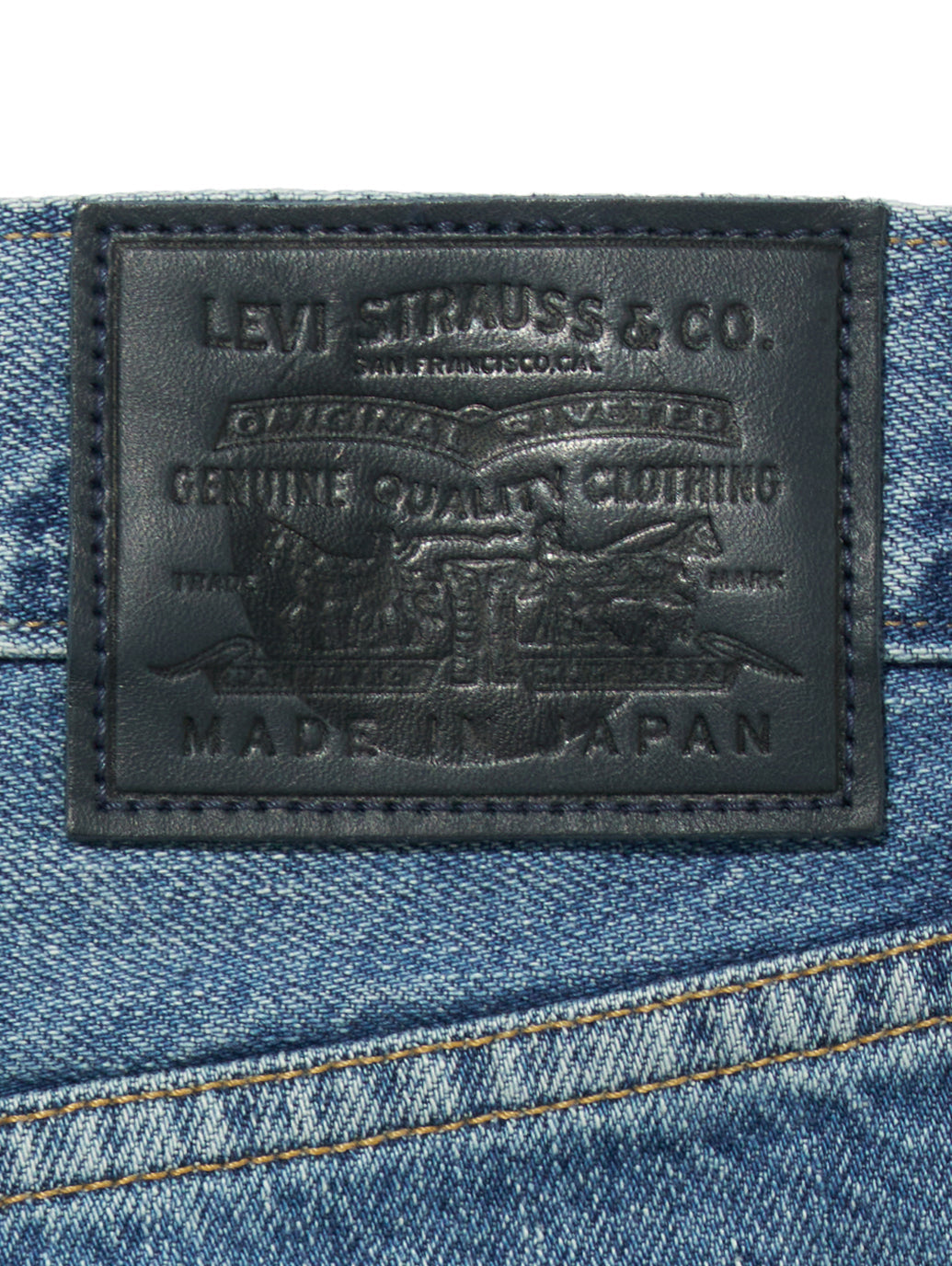 PLANK STRAIGHT ミディアムインディゴ RANCHERO MADE IN JAPAN