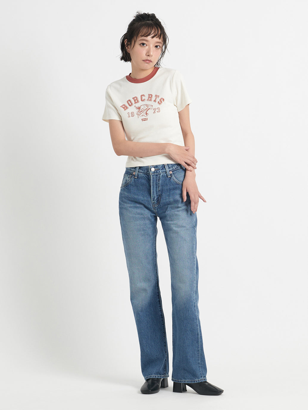 PLANK STRAIGHT ミディアムインディゴ RANCHERO MADE IN JAPAN