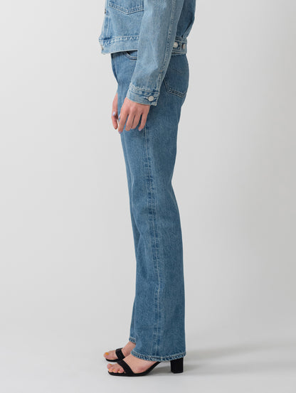 BLUETAB™ PLANK ストレートジーンズ ミディアムインディゴ