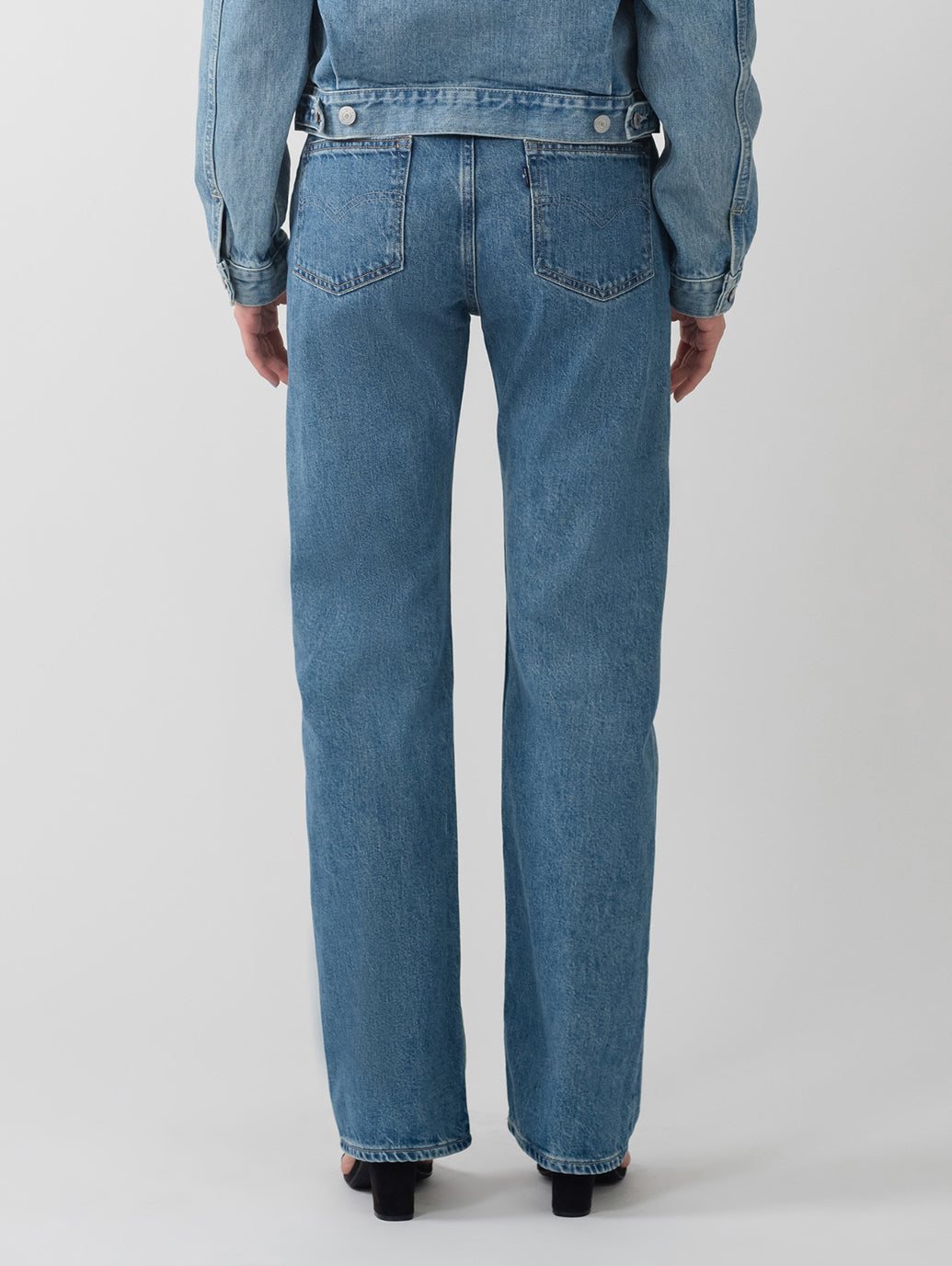 BLUETAB™ PLANK ストレートジーンズ ミディアムインディゴ