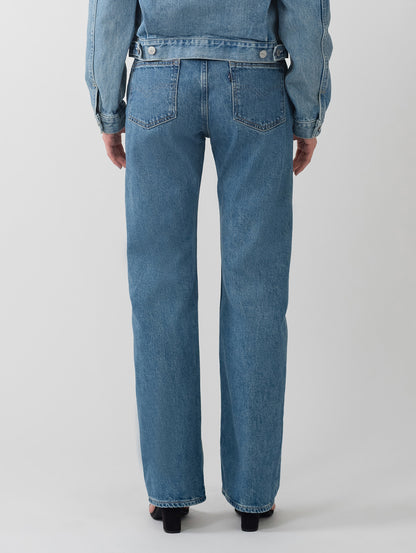 BLUETAB™ PLANK ストレートジーンズ ミディアムインディゴ