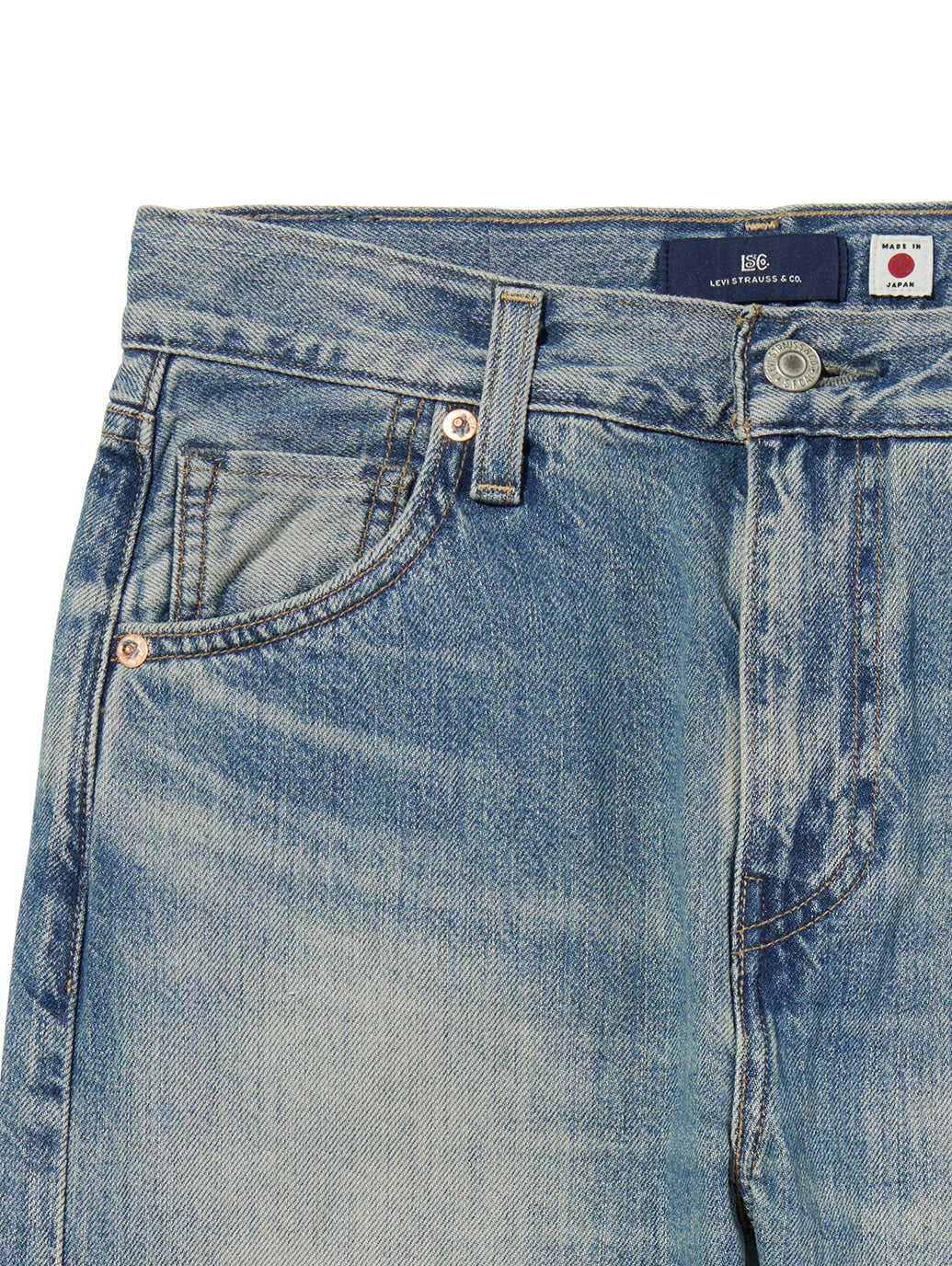 BLUETAB™ PLANK ストレート ジーンズ MADE IN JAPAN