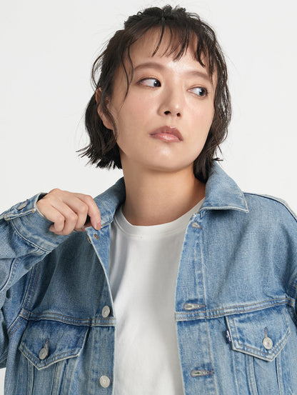 SHORT TYPE III トラッカージャケット ミディアムインディゴ SILVER MOON MADE IN JAPAN