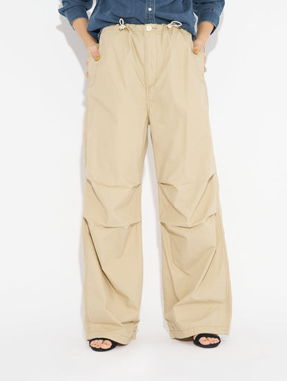 パラシュートパンツ ベージュ SAFARI