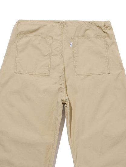 パラシュートパンツ ベージュ SAFARI