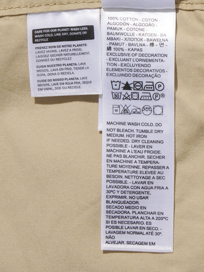 パラシュートパンツ ベージュ SAFARI