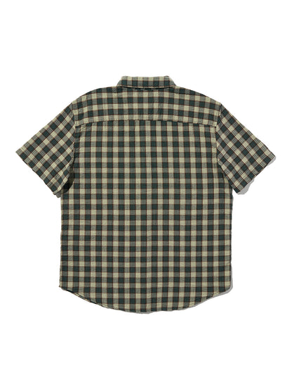 SS AUTHENTIC BUTTON DOWN Xavier Plaid PONDEROSA PI