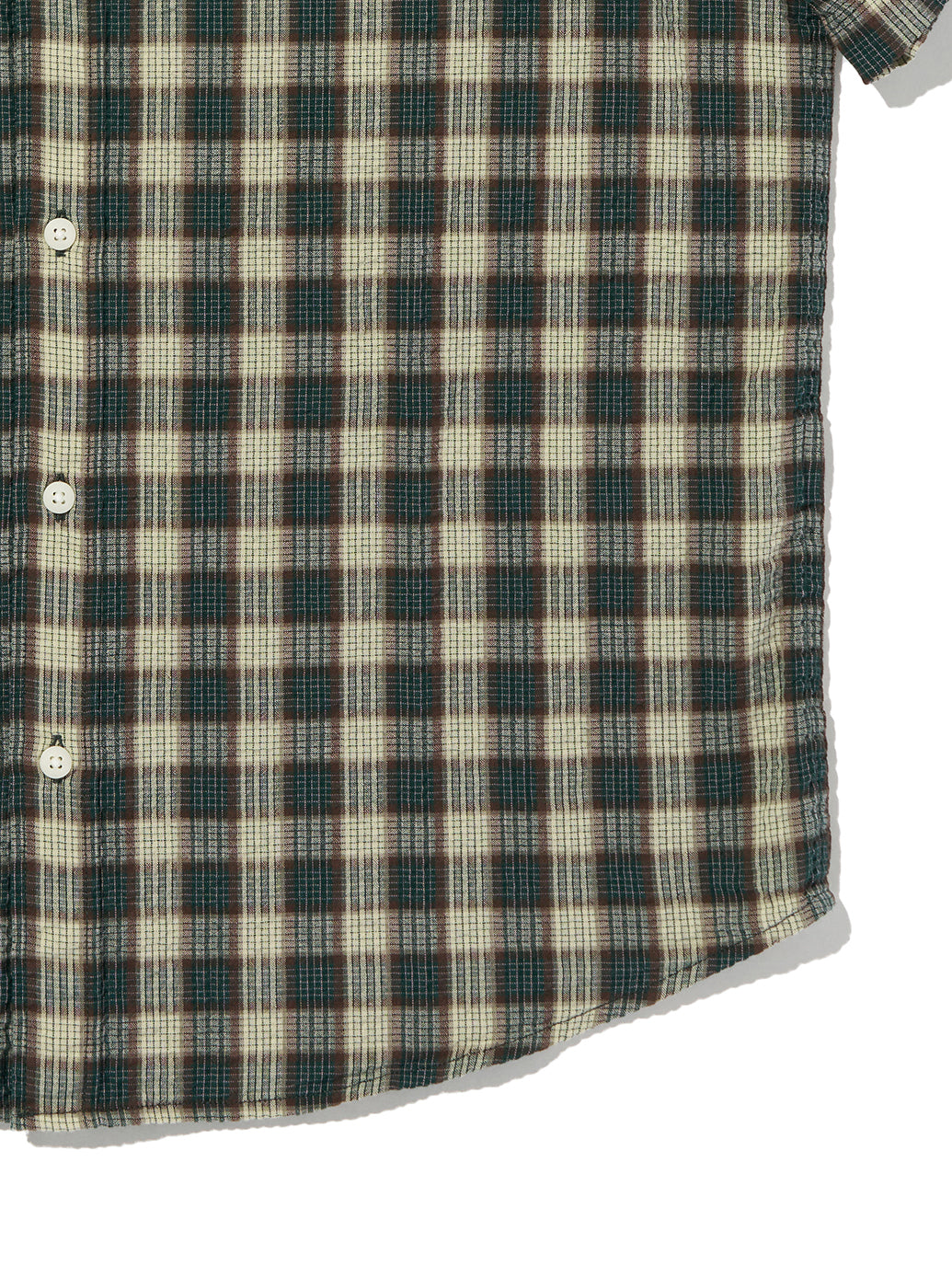 SS AUTHENTIC BUTTON DOWN Xavier Plaid PONDEROSA PI