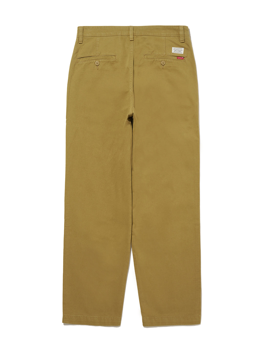 XX CHINO ルーズ ストレート プリーツ ブラウン BRITISH