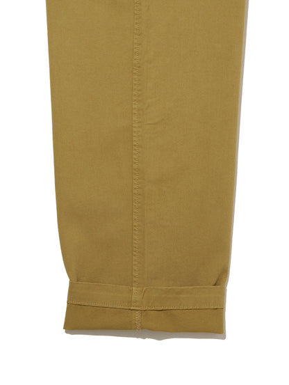 XX CHINO ルーズ ストレート プリーツ ブラウン BRITISH