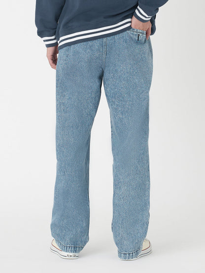 XX CHINO ルーズ ストレート プリーツ ミディアムインディゴ QUARTER PAST