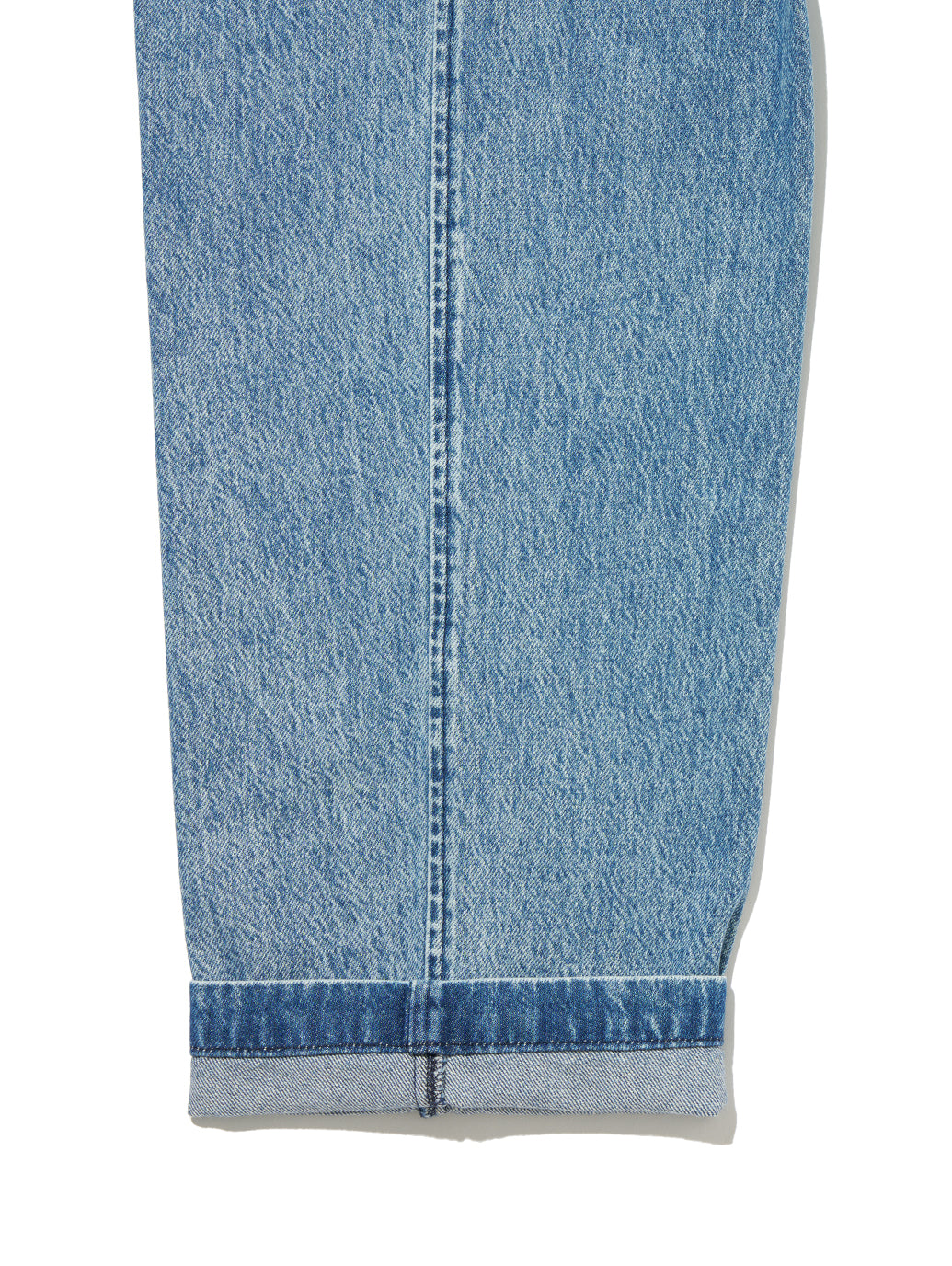 XX CHINO ルーズ ストレート プリーツ ミディアムインディゴ QUARTER PAST