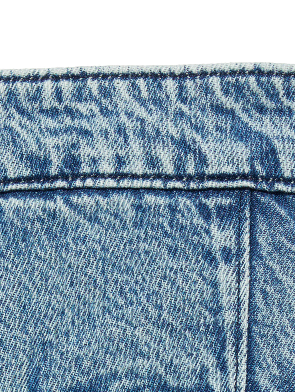 XX CHINO ルーズ ストレート プリーツ ミディアムインディゴ QUARTER PAST