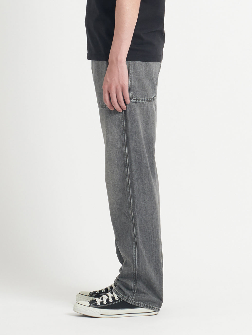 555™ リラックスストレート ユーティリティ ブラック MIDNIGHT GOODS