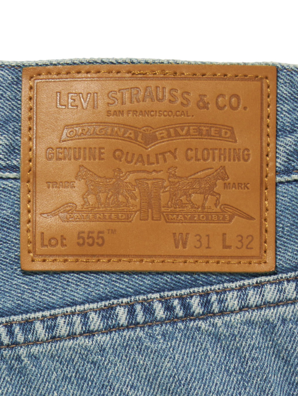 555™ リラックスストレート ユーティリティ ミディアムインディゴ EVERYDAY GOODS