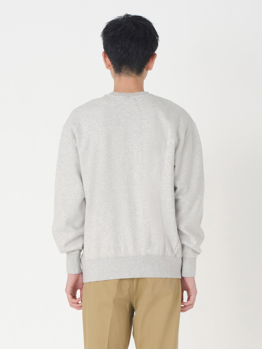 クルーネックスウェットシャツ